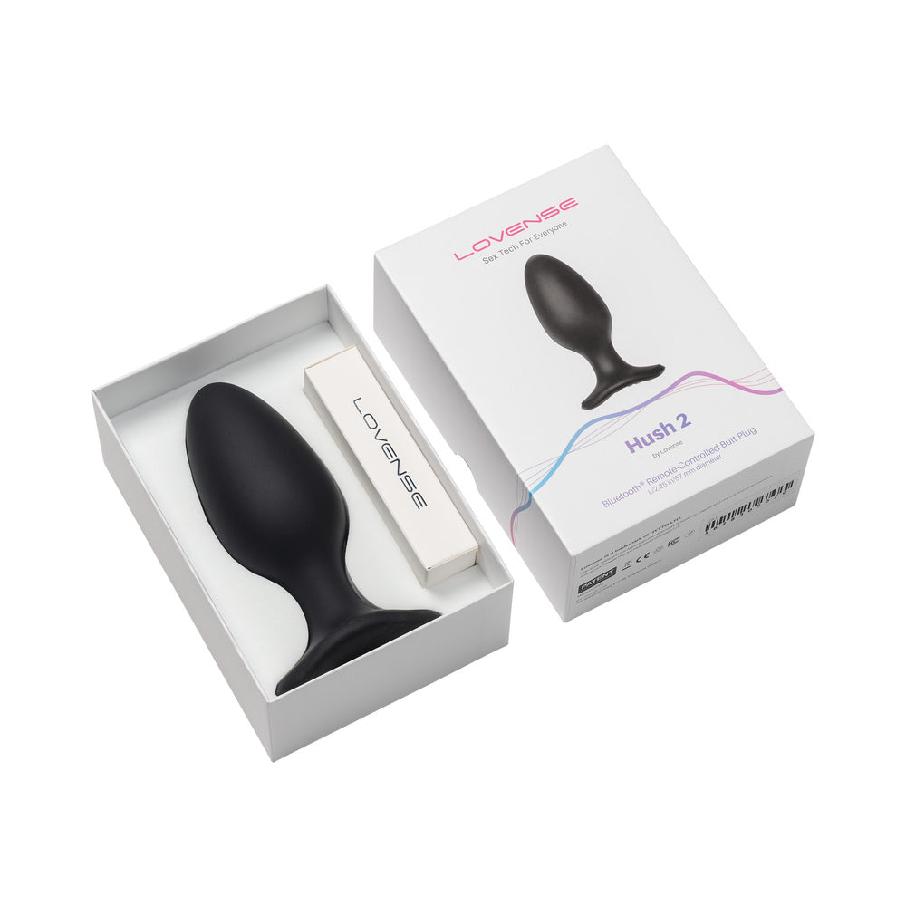 Lovense Hush 2 Bluetooth Remote-Controlled Vibrating Butt Plug 19