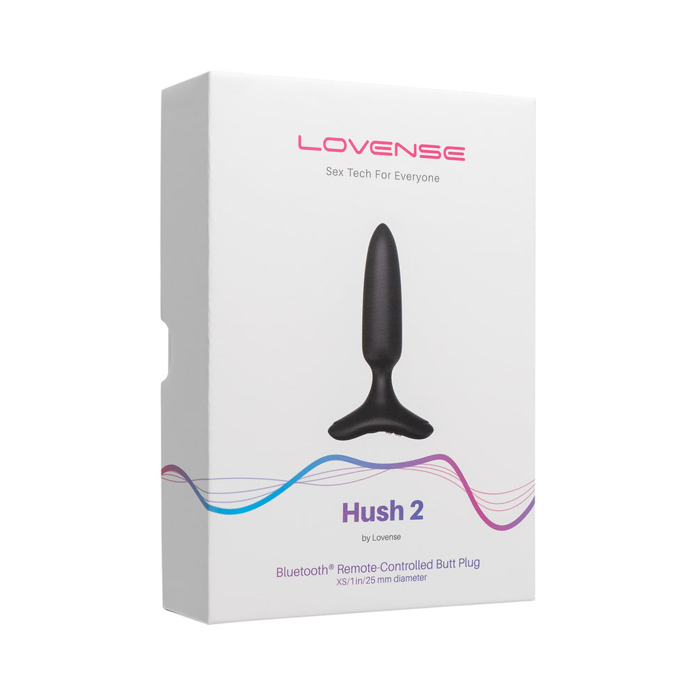 Lovense Hush 2 Bluetooth Remote-Controlled Vibrating Butt Plug 6