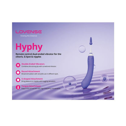 Lovense Hyphy Hi-Frequency Stimulator - Purple 6