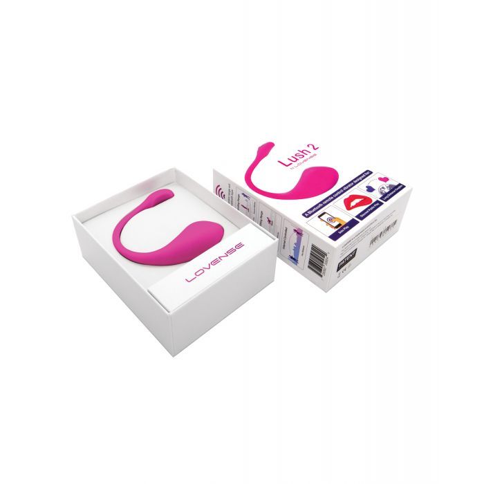 Lovense Lush 2.0 Sound Activated Vibrator - Pink 4