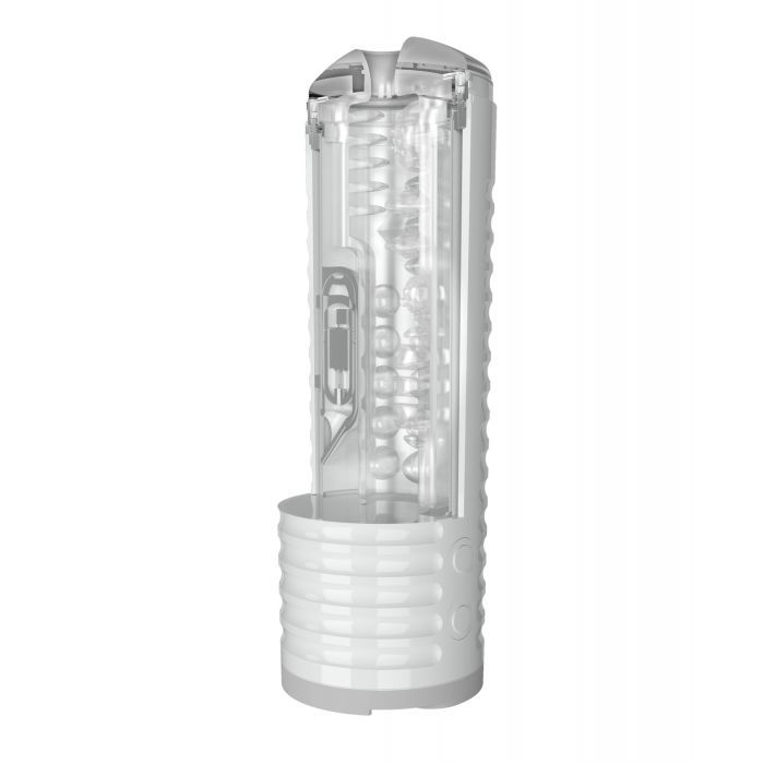 Lovense Max 2 Rechargeable Male Masturbator w/ White Case - Clear Sleeve 2