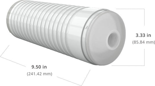 Lovense Max 2 Rechargeable Male Masturbator w/ White Case - Clear Sleeve 1