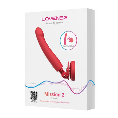 Lovense Mission 2 Touch-Sensitive Tech - Red 6