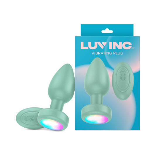 Luv Inc Pr17: Vibrating Plug with Remote 