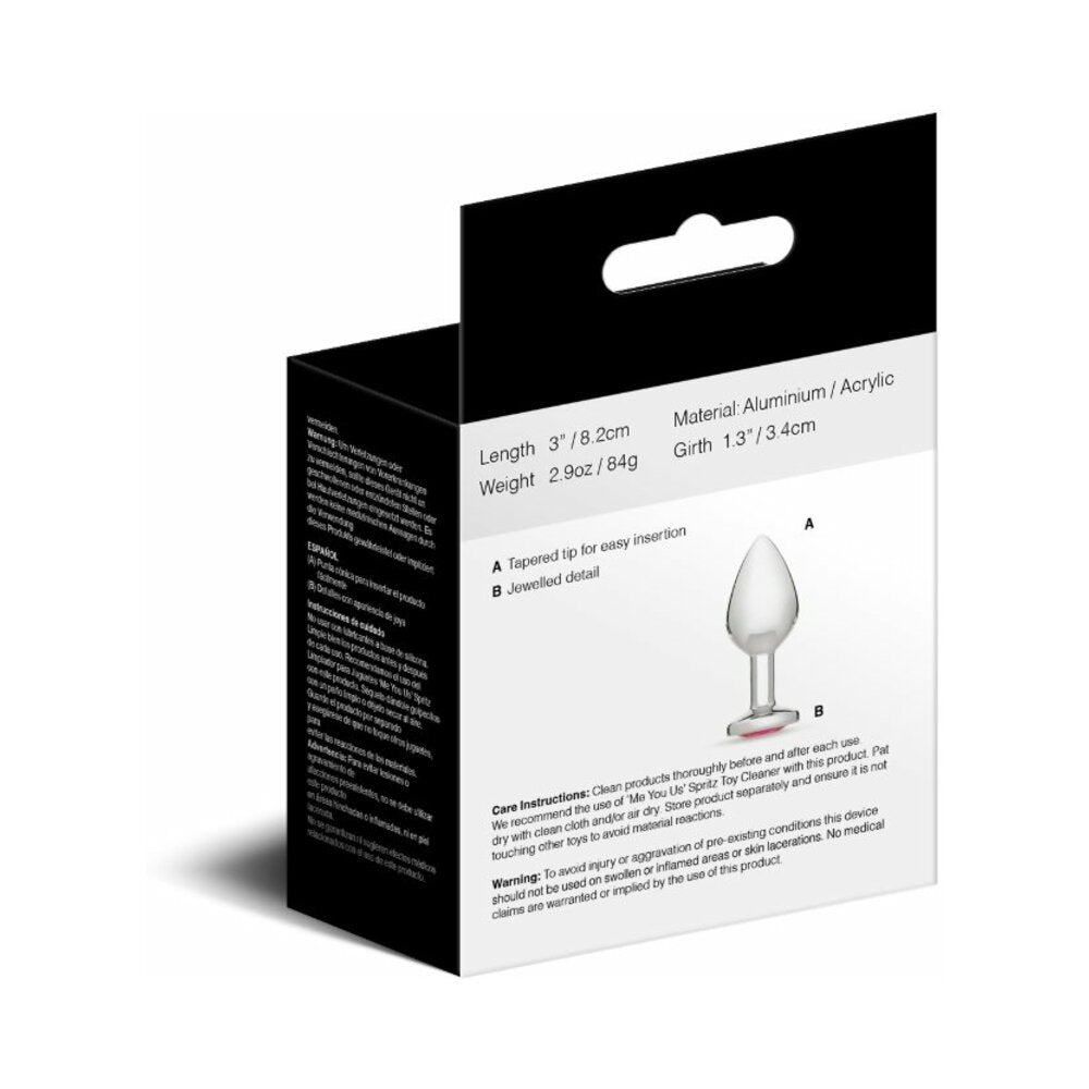 Me You Us Crystal Jewels Metal Plug 15