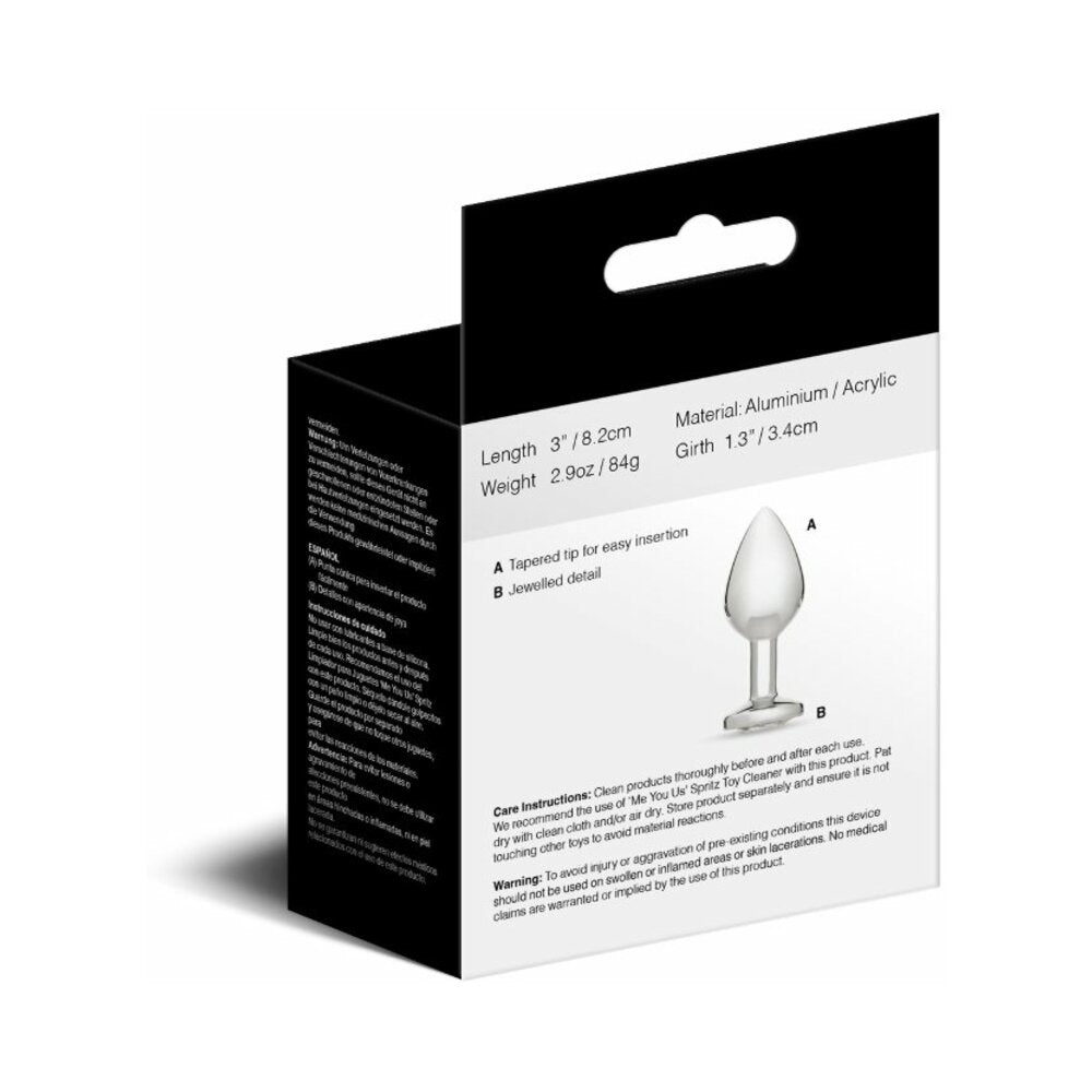 Me You Us Crystal Jewels Metal Plug 9