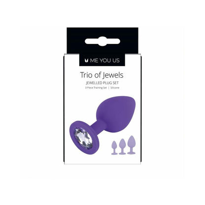 Me You Us Trio of Jewels 3-Piece Training Plug Set 10