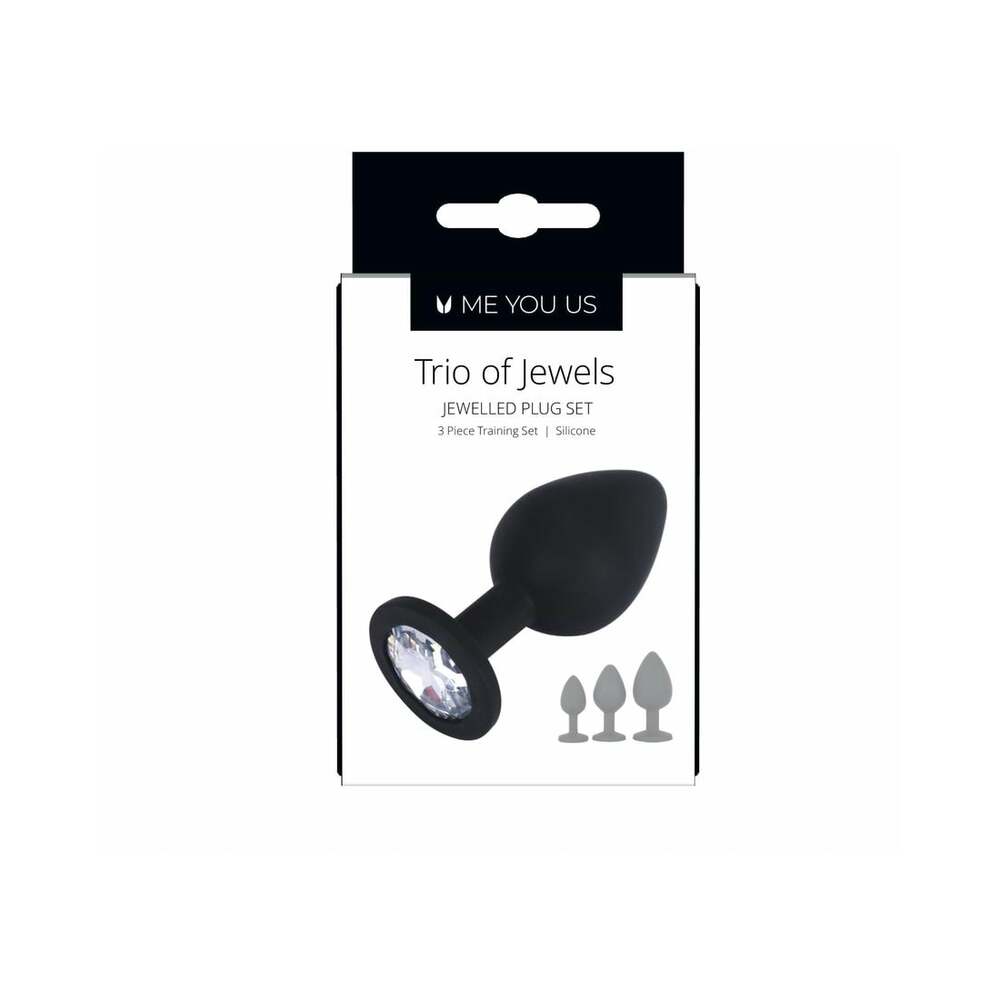 Me You Us Trio of Jewels 3-Piece Training Plug Set 5