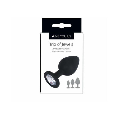 Me You Us Trio of Jewels 3-Piece Training Plug Set 5