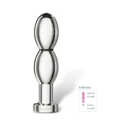 Mystim Oh thello Oval Dildo Round Plug 3