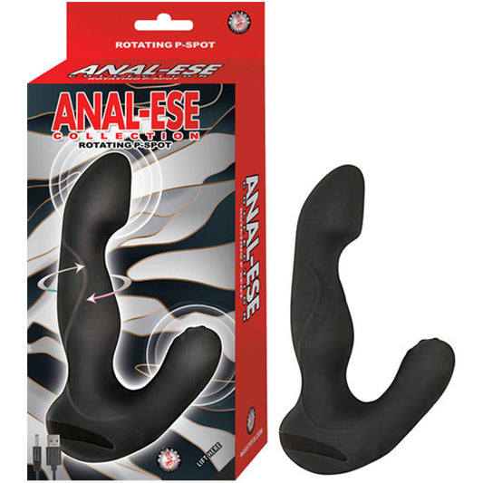 Nasstoys Anal Ese Collection Rotating P Spot Vibe Black 