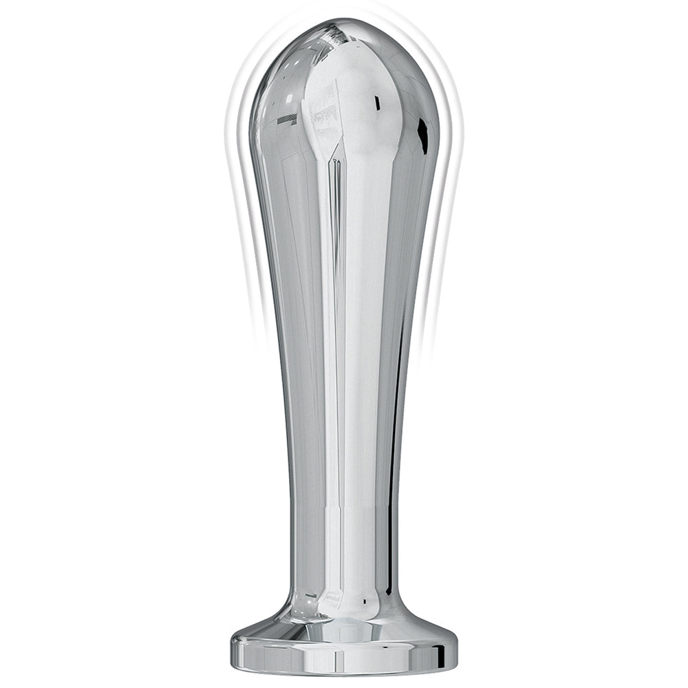 Nasstoys Ass-Sation Remote Vibrating Metal Anal Bulb Silver 2