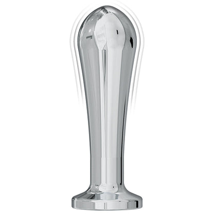 Nasstoys Ass-Sation Remote Vibrating Metal Anal Bulb Silver 2
