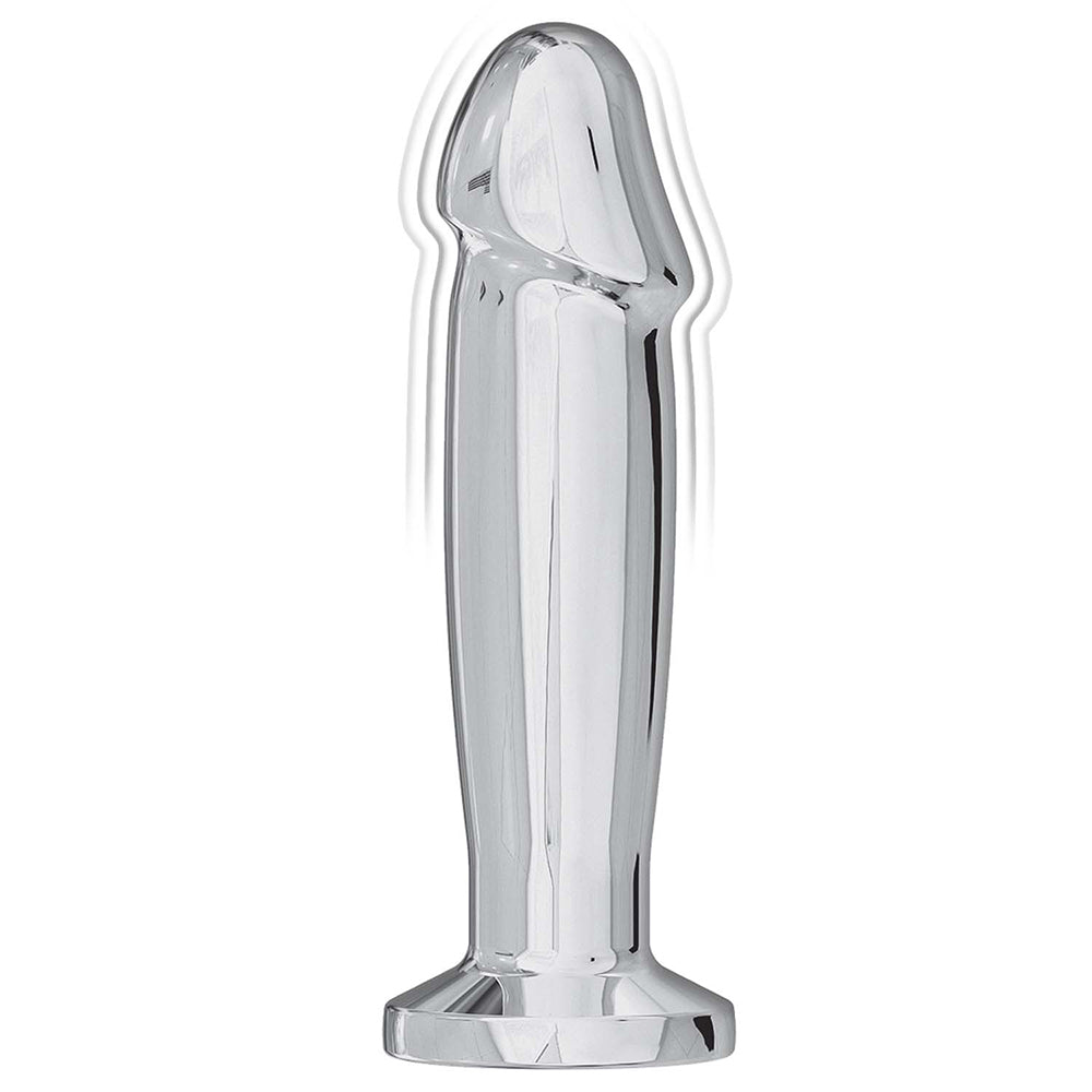 Nasstoys Ass-Sation Remote Vibrating Metal Anal Ecstasy Silver 2