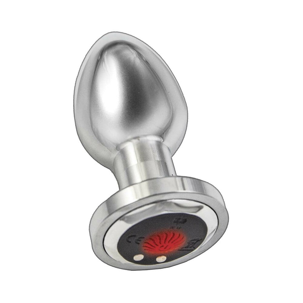 Nasstoys Ass-Sation Remote Vibrating Metal Plug Silver3