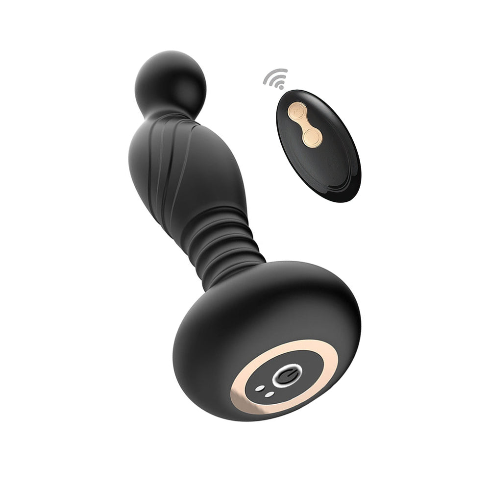 Nasstoys Ass-Sation Remote Vibrating P-Spot Plug Black3