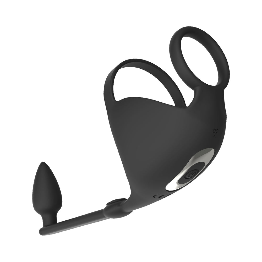 Nasstoys Magic Remote Scrotum Massager Plug Black 2