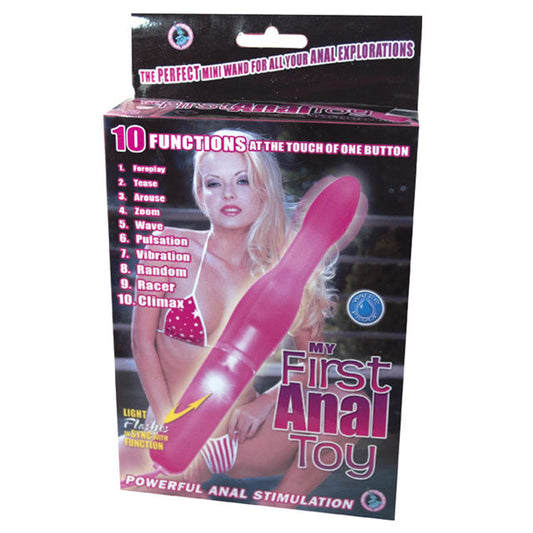 Nasstoys My First Anal Toy Multispeed Waterproof (Pink) 