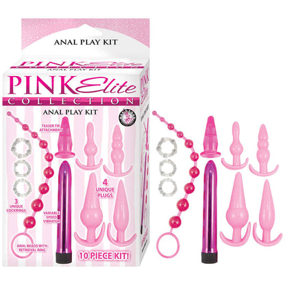 Nasstoys Pink Elite Collection Anal Play Kit Pink 