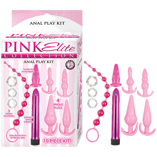 Nasstoys Pink Elite Collection Anal Play Kit Pink 