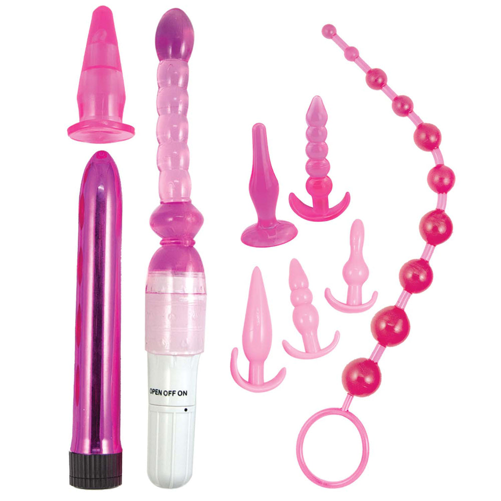 Nasstoys Pink Elite Collection Supreme Anal Play Kit Pink 3