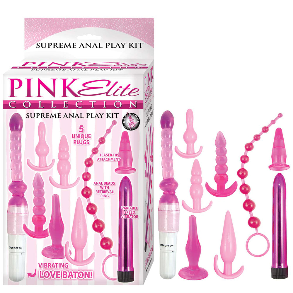Nasstoys Pink Elite Collection Supreme Anal Play Kit Pink 