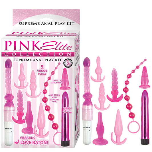 Nasstoys Pink Elite Collection Supreme Anal Play Kit Pink 