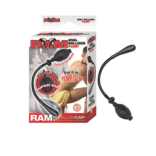Nasstoys Ram Anal Balloon Pump (Black) 