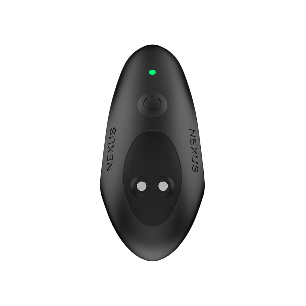 Nexus Duo Plug Rechargeable Remote-Controlled Vibrating Silicone Anal Plug Black 5