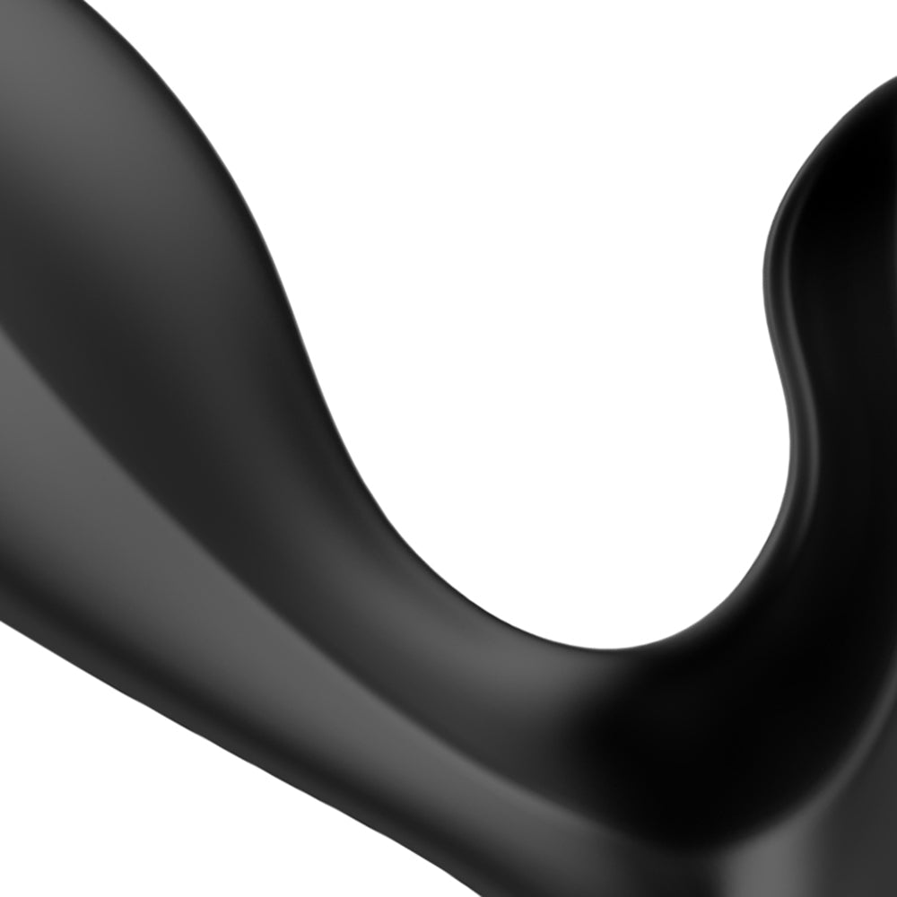 Nexus Duo Plug Rechargeable Remote-Controlled Vibrating Silicone Anal Plug Black 6