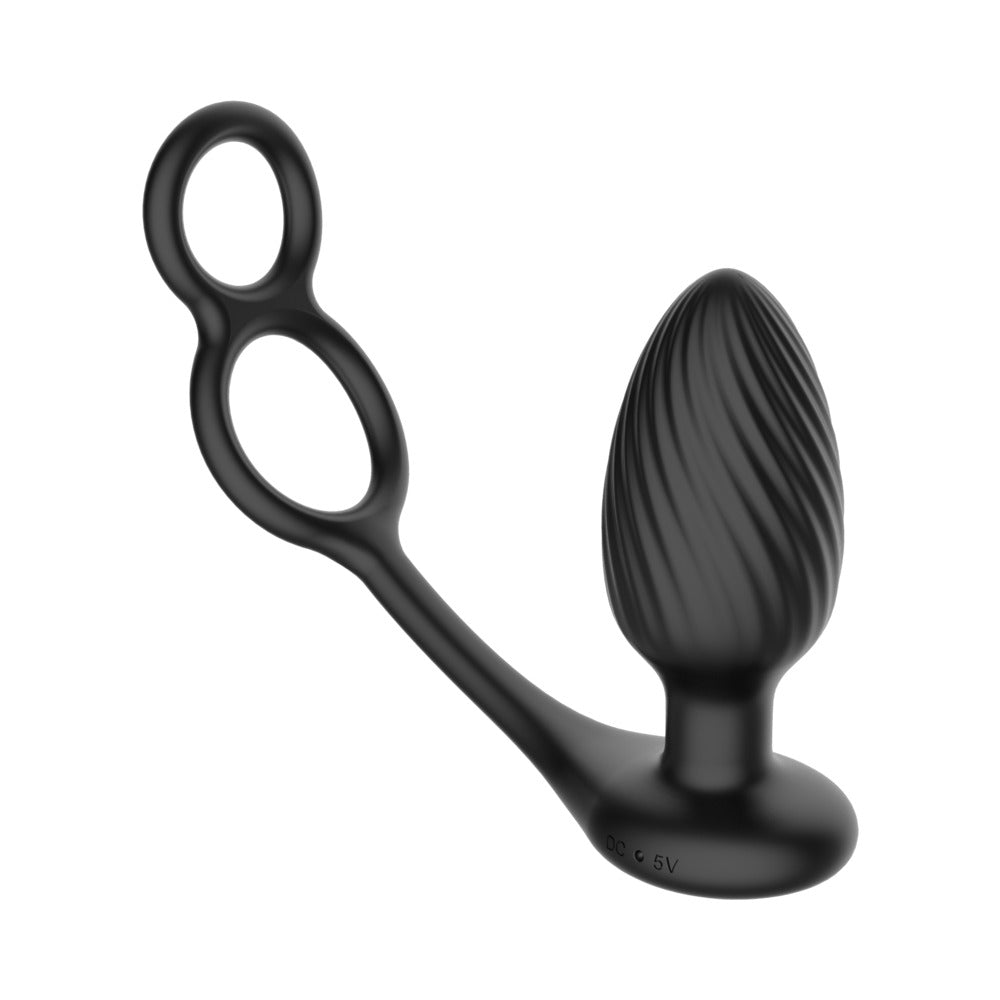 Nexus Tornado Cock and Ball Ring Rotating and Vibrating Butt Plug with Remote Control 1