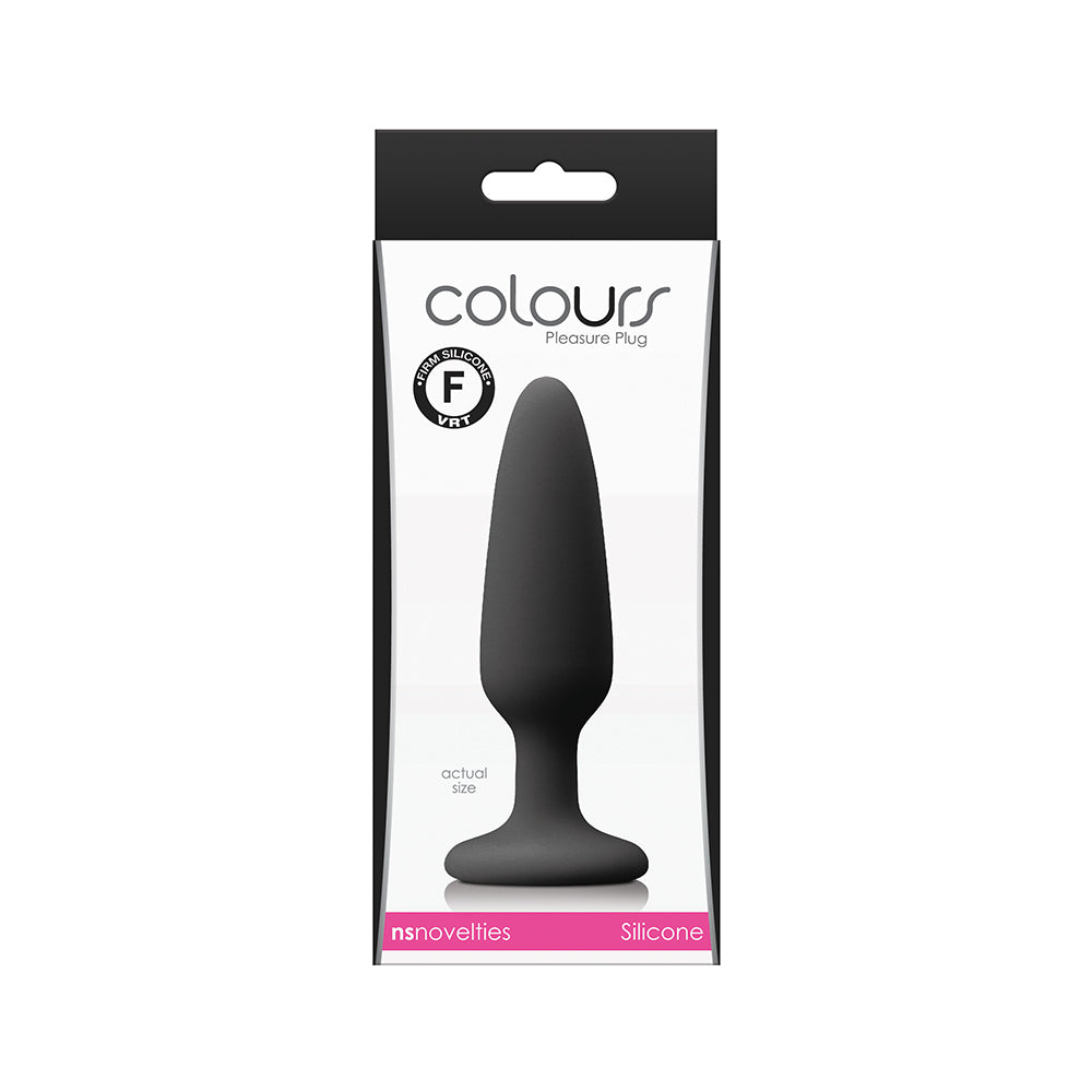 NS Novelties Colours Pleasure Plug Small Black 