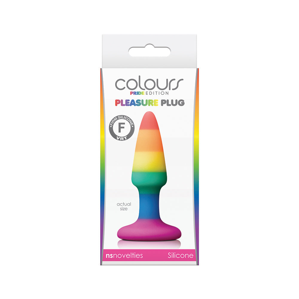 NS Novelties Colours Pride Edition Pleasure Plug Mini Rainbow 