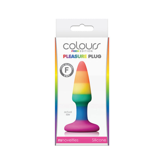 NS Novelties Colours Pride Edition Pleasure Plug Mini Rainbow 