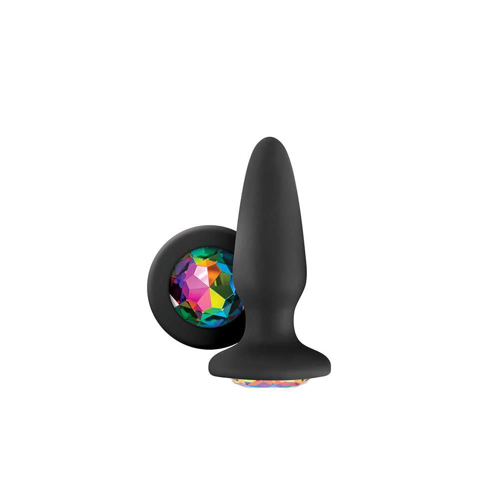 NS Novelties Glams Anal Plug Rainbow Gem1