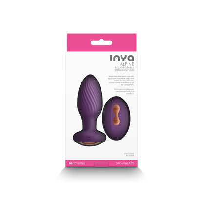 NS Novelties INYA Alpine Rechargeable Gyrating Plug 4