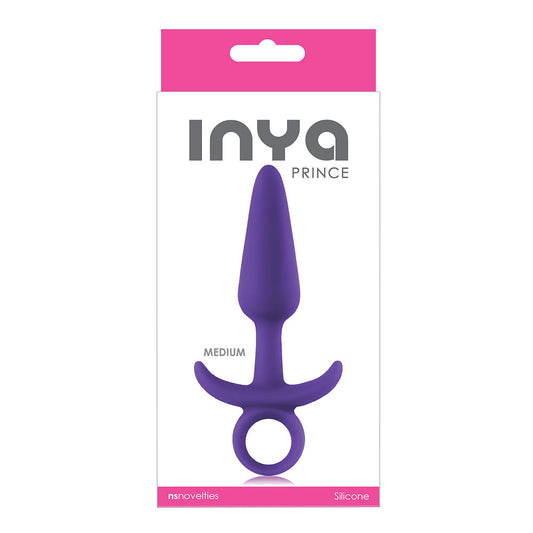 NS Novelties INYA Prince Anal Plug Medium Purple 