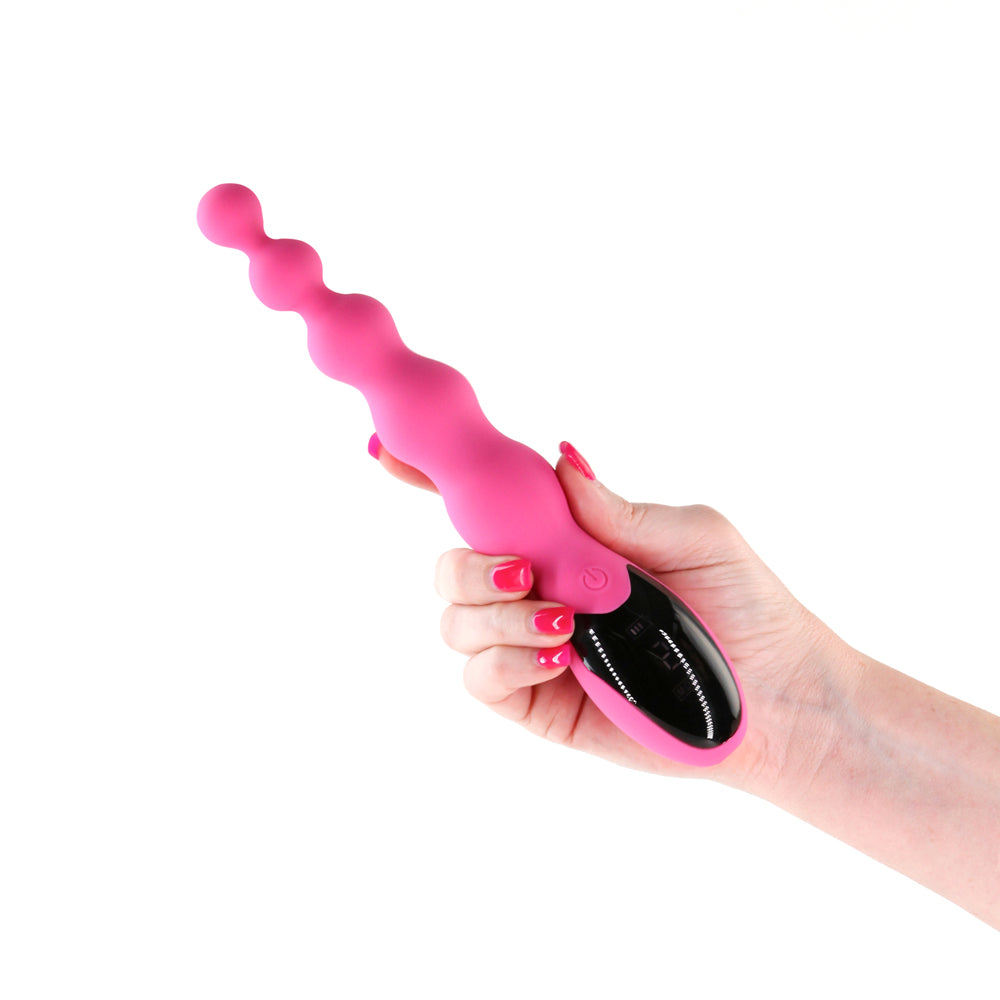 NS Novelties INYA Virtua Digital Vibe with Beads Pink 2