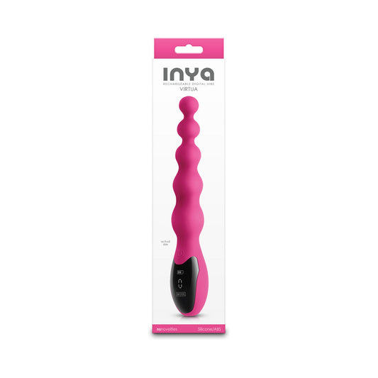 NS Novelties INYA Virtua Digital Vibe with Beads Pink 