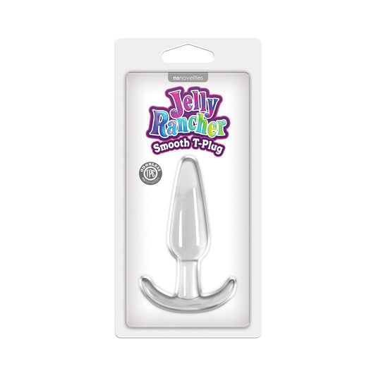 NS Novelties Jelly Rancher Smooth T-Plug Clear 