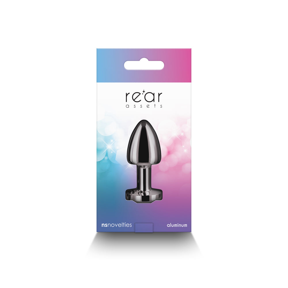 NS Novelties Rear Assets Petite Metal Anal Plug 11
