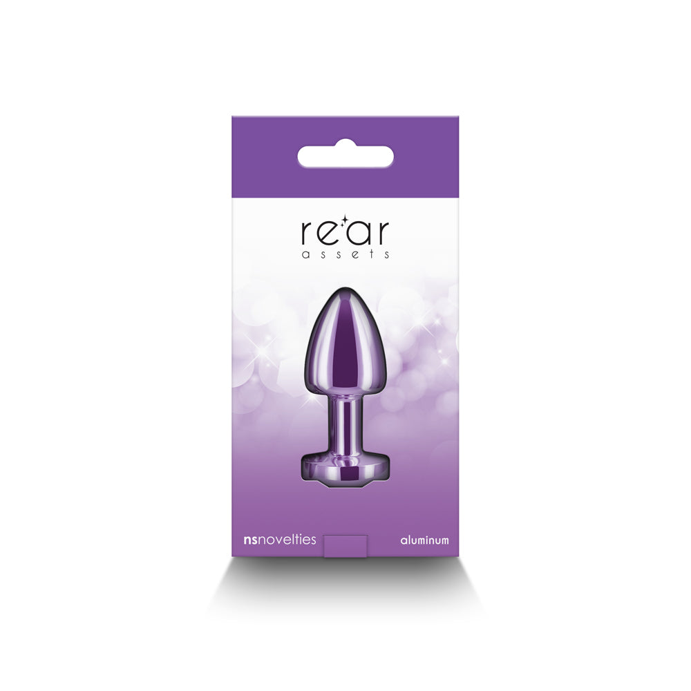 NS Novelties Rear Assets Petite Metal Anal Plug 17