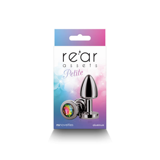 NS Novelties Rear Assets Petite Metal Anal Plug 1
