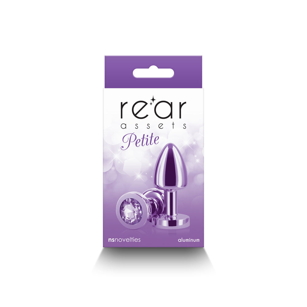 NS Novelties Rear Assets Petite Metal Anal Plug 3