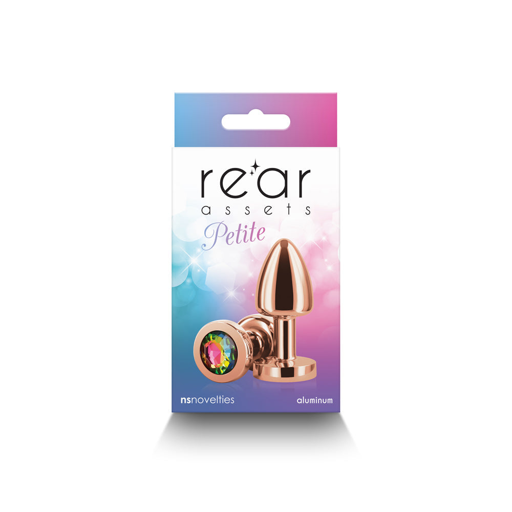 NS Novelties Rear Assets Petite Metal Anal Plug 4