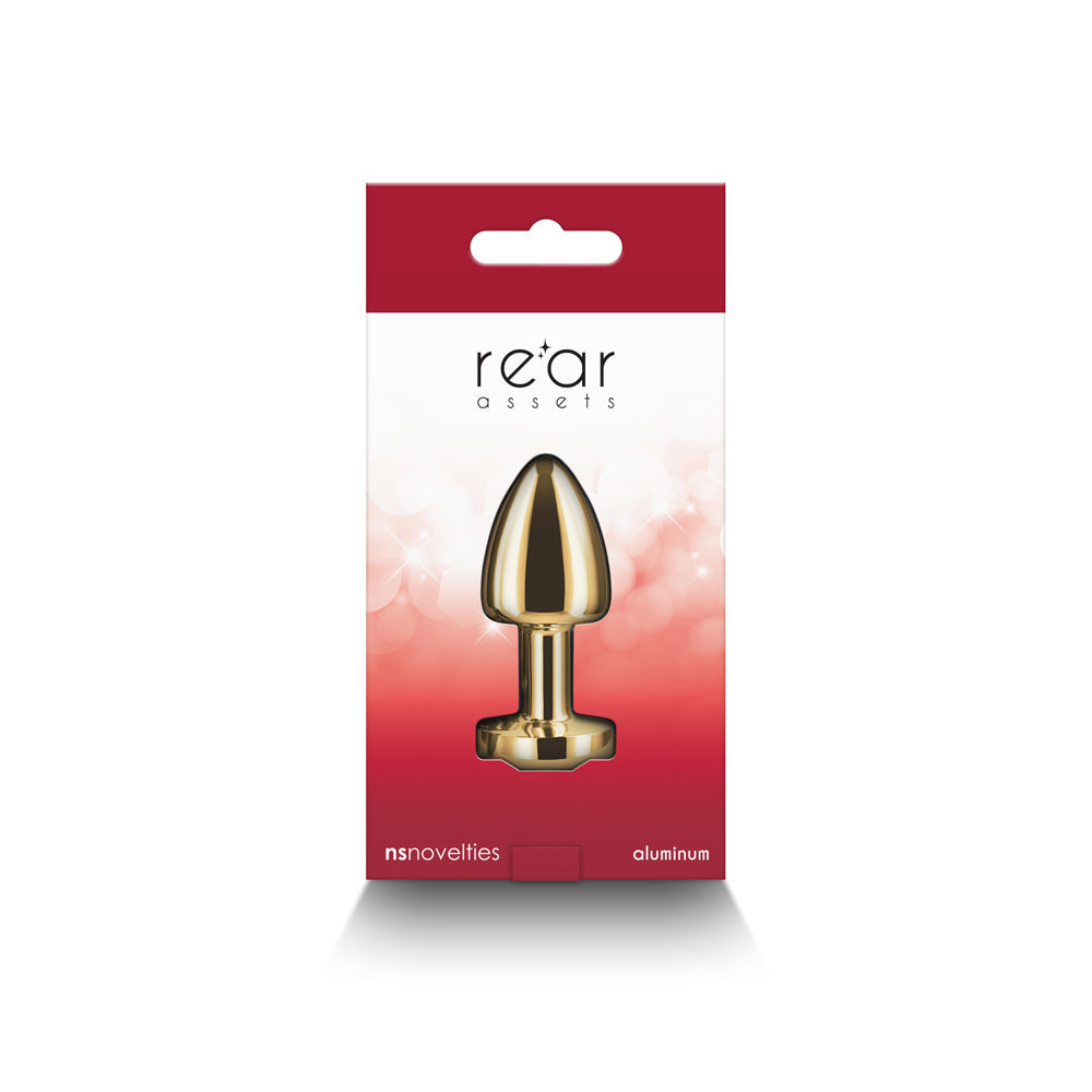 NS Novelties Rear Assets Petite Metal Anal Plug 8