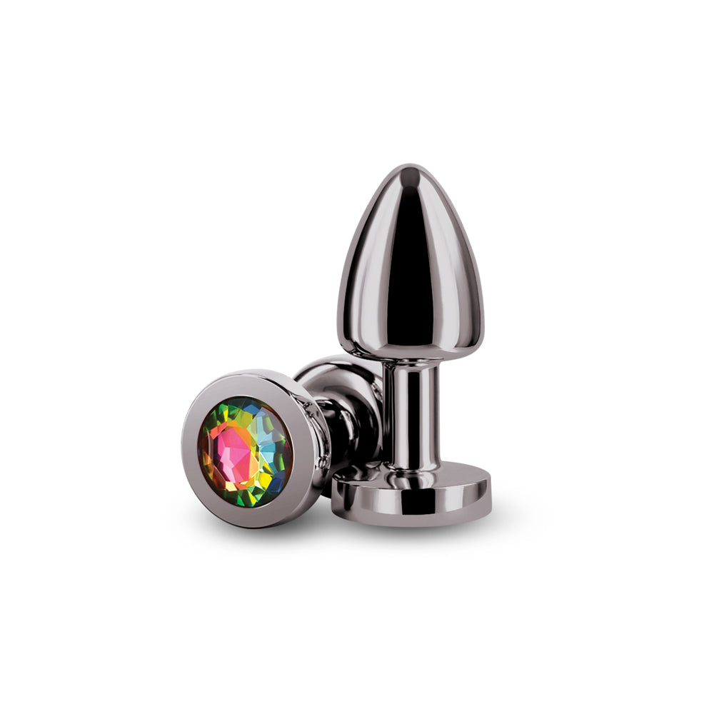 NS Novelties Rear Assets Petite Metal Anal Plug 9