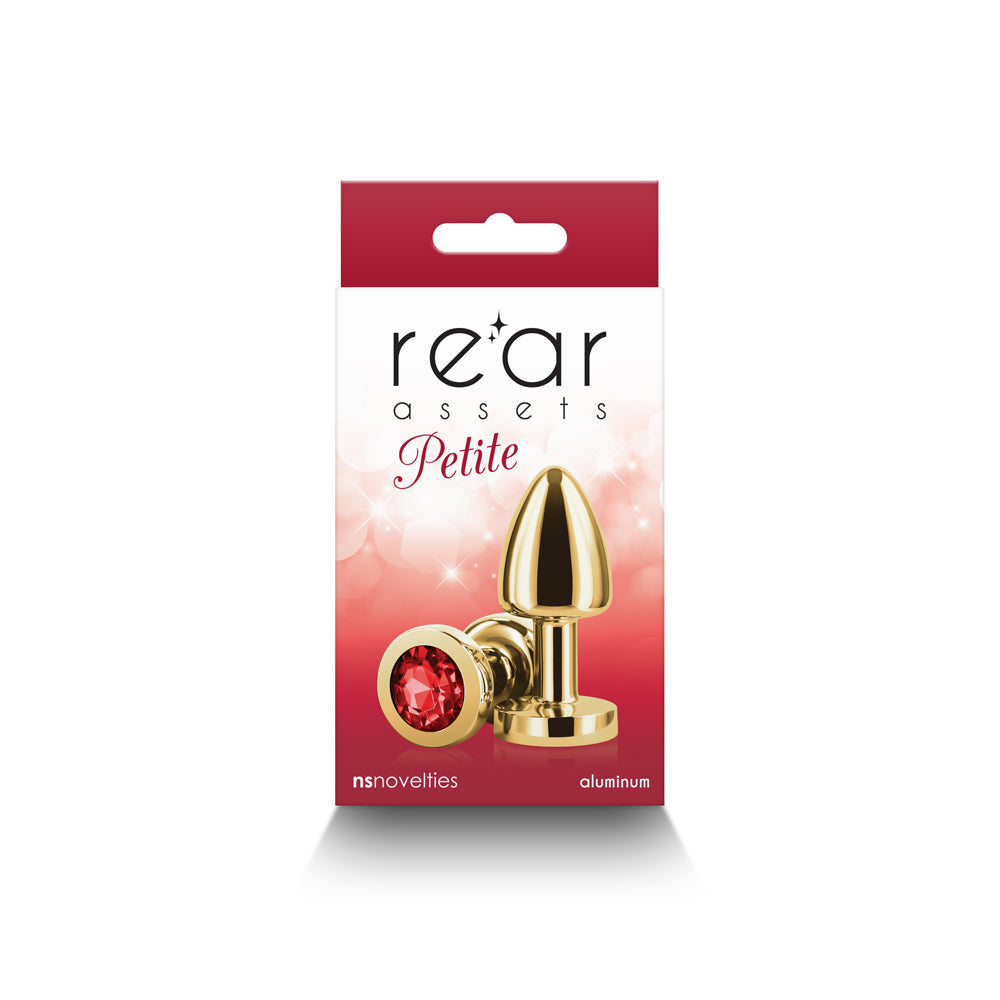 NS Novelties Rear Assets Petite Metal Anal Plug 