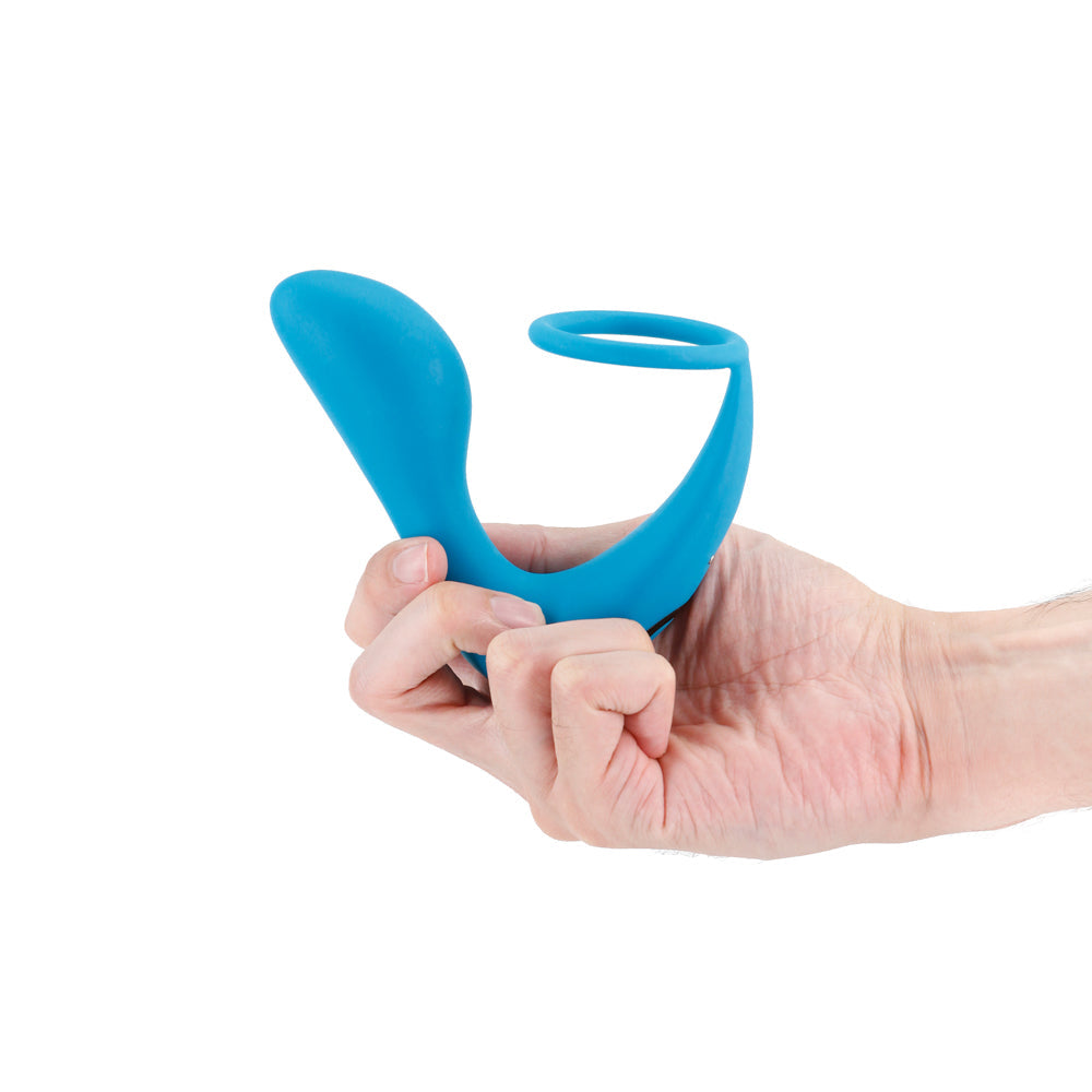 NS Novelties Renegade Slingshot II Cock Ring & Prostate Stimulator Teal 2