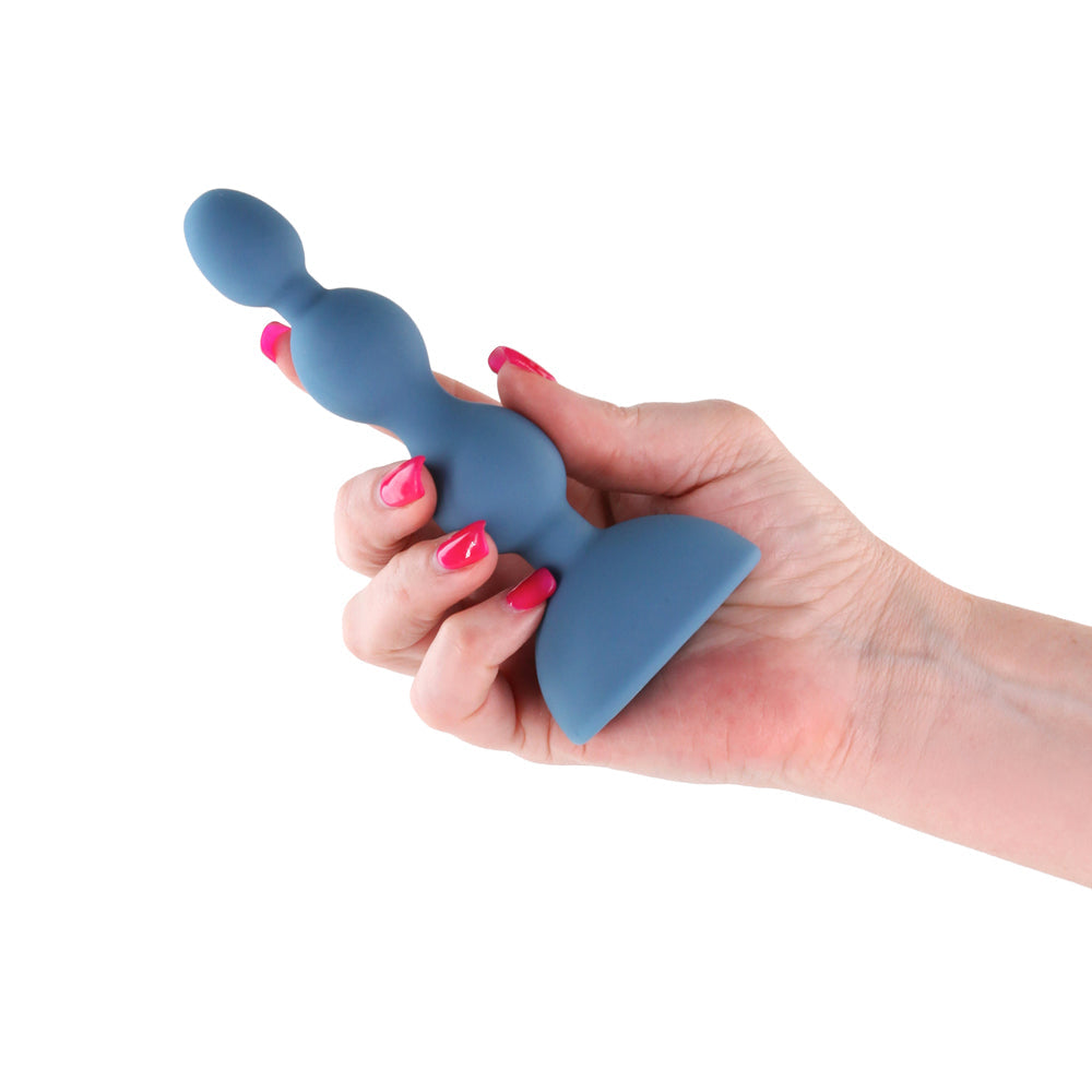 NS Novelties Secrets Kai Vibrating Anal Plug Dark Teal 2